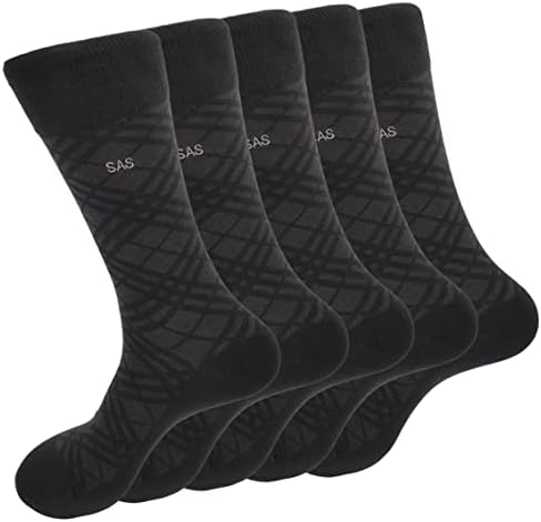 5 Опаковки тънки черни мъжки чорапи The Moneypenny