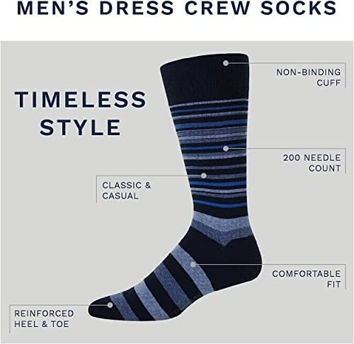 Мъжки Тържествено чорапи Cole Haan - Чорапи за екипажа с чертеж (3 опаковки)