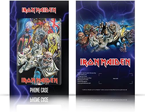 Дизайн на своята практика за главата Официално Лицензиран Iron Maiden Корица на албума Senjutsu Кожена Книга