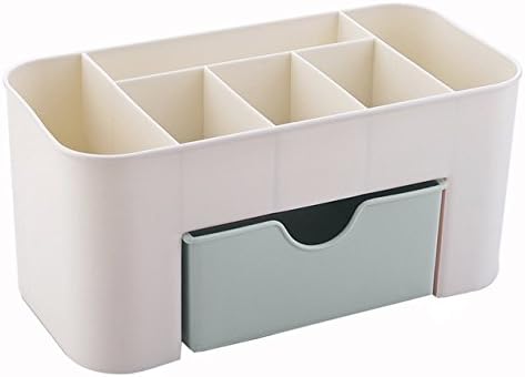 MJCSNH Caja de cosméticos caja acabado oficina organizador maquillaje plástico almacenamiento escritorio sala Estar hogar contenedor Control remoto 18X14X16cm (Color : AA-1)