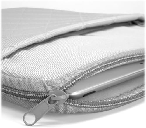 Калъф BoxWave, който е Съвместим с планшетным PC SUMTAB Android K102 (10 инча) (калъф от BoxWave) - Стеганая чанта за носене, чанта от мека изкуствена кожа с бриллиантовым модел - Хладно