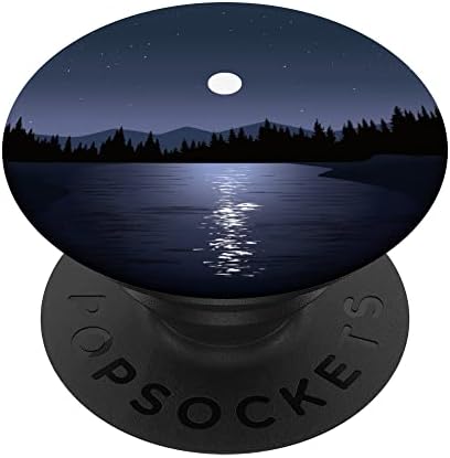 Бор Планински Гори Модел Пейзаж на Дивата природа на Езерото PopSockets Замяна Дръжка PopGrip