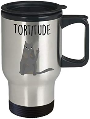 Чаша За пътуване в черепаховом черупки - Чаша Tortitude - Изолиран Чаша - Нестандартен Като подарък За Рожден