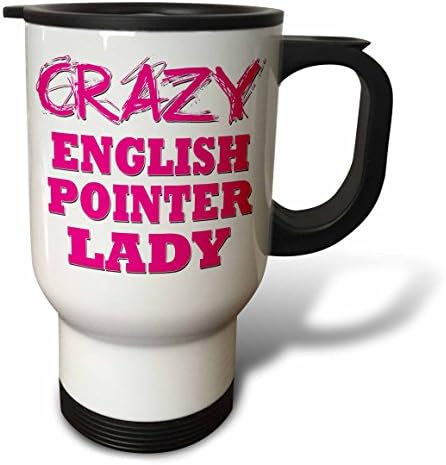 3 Чаша за пътуване Crazy Преводачи Pointer Lady, 14 грама, Многоцветен