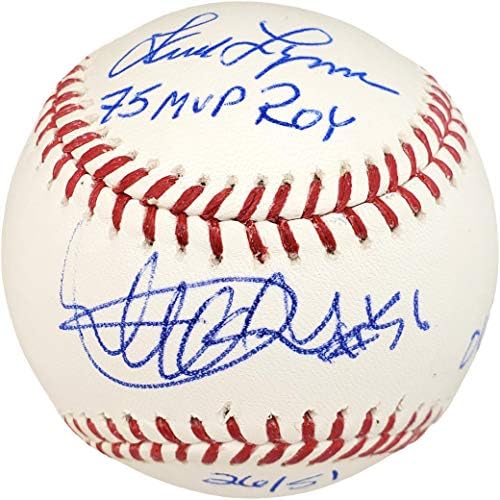 Ичиро Сузуки и Фред Лин с автограф Официални бейсболистов MLB Бейзбол /51 IS Holo & PSA / DNA Stock 101264