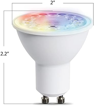 Ел. 50-Ваттная Led лампа Feit, Еквивалентна MR16 Алекса Google Siri Smart RGBW