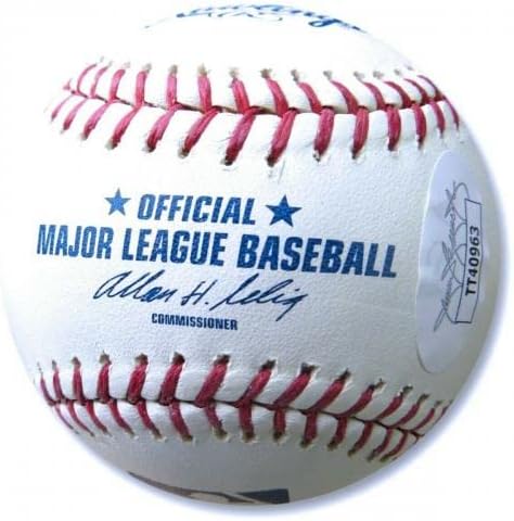 Уоли Мун Подписа Бейзболни Топки на MLB с Автограф от Los Angeles Dodgers JSA COA - Бейзболни Топки С Автографи