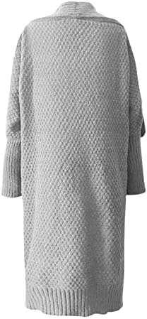 Жена Топло Дълго Палто С Принтом в стил Мозайка, Палта с дълъг ръкав, Съкратен Пуловер С V-образно деколте,