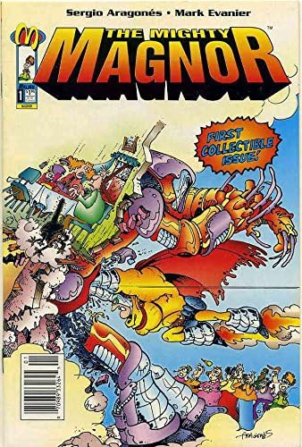 Силен Магнор, № 1 (павилион за вестници) VF ; комикс Малибу | Серхио Арагонес