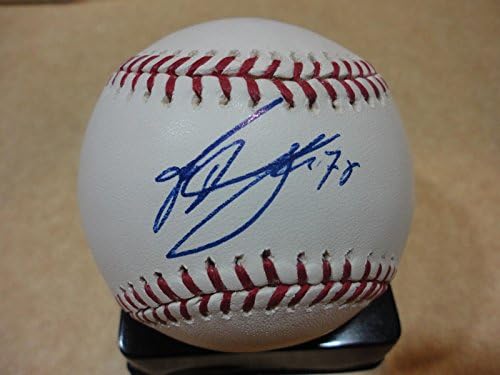 Фреди Деза Балтимор Ориълс Подписа Автограф В Мейджър Лийг бейзбол с / coa - Бейзболни топки с автографи
