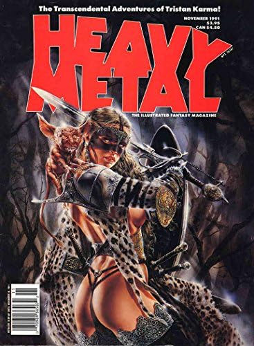 Комикс за хеви-метала #137 VF ; HM | дневник за ноември 1991