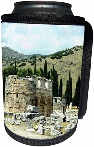 Кръгли кули 3dRose The Frontinus Gate Hierapolis - Опаковки за бутилки-охладители Can (cc-364772-1)