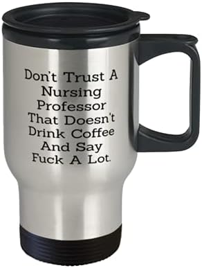 Не се доверявайте на професор Медсестринского случай, който не пие кафе и много се кълне, Забавна чаша за Професор