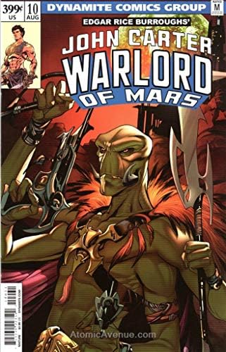 Джон Картър, военачалник на Марс (2 серия) 10В VF ; Динамитный комикс