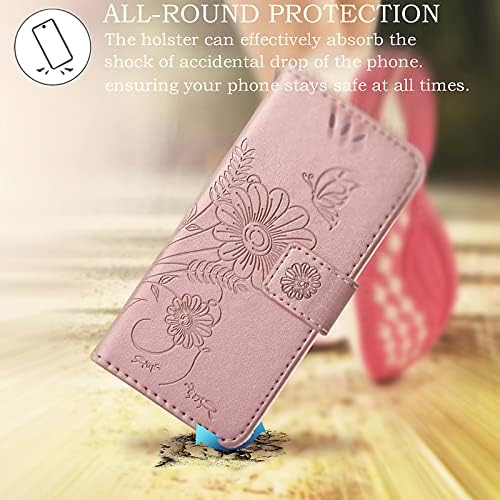 Чанта-портфейл kazineer от естествена кожа за Samsung Galaxy а a53 5G с отделения за карти с RFID заключване