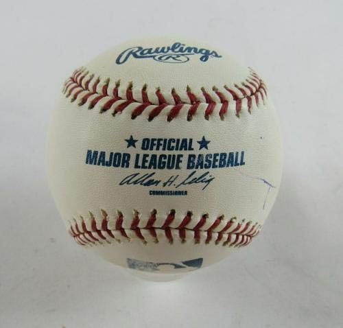 Джордж Шеррилл Подписа Автограф Rawlings Baseball B105 - Бейзболни Топки с Автографи