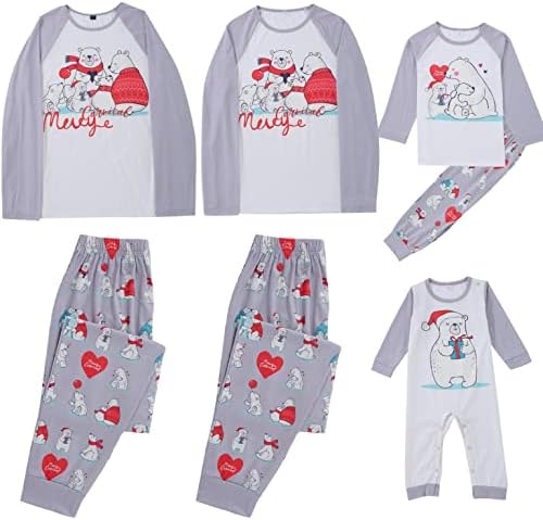 Еднакви Пижами за семейството, Клетчатая Коледно Облекло за почивка с принтом в Клетката, Коледен Семеен Пижамный