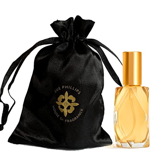 Чувствени флорални парфюми Sue Phillips (60 мл, черно саше)