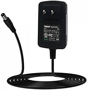 Захранващ Адаптер MyVolts 12V Съвместимо с/Уплътнител за Външен твърд диск Western Digital Easystore 8TB USB 3.0 - US Plug