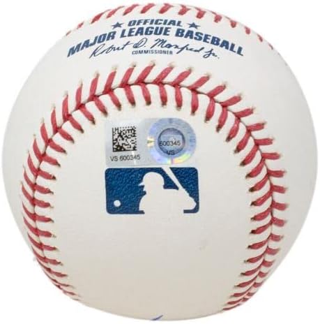 Мариано Ривера Ню Йорк Янкис Подписаха Официален Бейзболен мач МЕЙДЖЪР лийг бейзбол с е Дело на МЕЙДЖЪР лийг