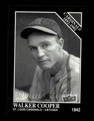 Конлон # 633 Кардиналс 1982-1992 Уокър Купър Сейнт Луис Кардиналс (Бейзболна картичка) NM/MT Кардиналс