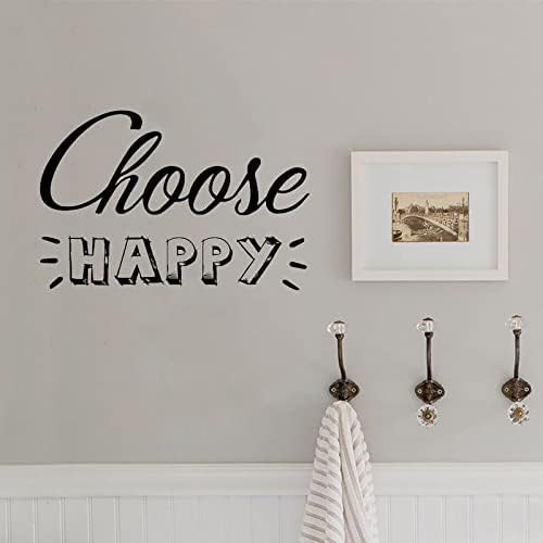 Изберете Щастливи Стикери за Стени, Стикери за стена с Пословицами, Виниловую Стикер, Стикер на Вратата с Цитати,