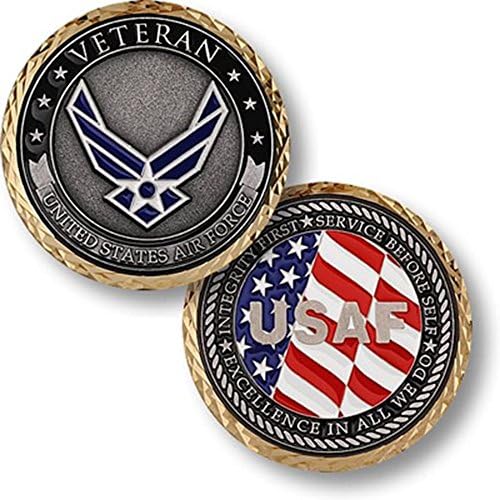Монета на Повикване ветеран от военновъздушните сили на САЩ военновъздушните сили на САЩ