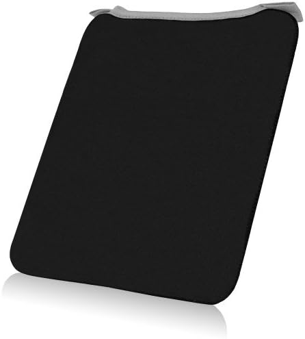 Калъф BoxWave, който е съвместим с таблетен Oangcc Android 10 Tab_A6 Tab_A6 (10.1 инча) - СлипСуит, Мек Тънък Защитен калъф от неопрен - Черно jet black