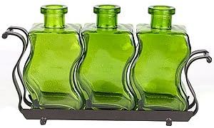 Couronne - 9,75 Вълнообразни бутилка и поставка Хюстън - Комплект от 3 или вар