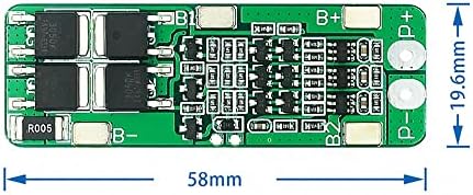 Rakstore 4шт 3S Литиево-йонна батерия Литиева Батерия 18650 Такса Защита на Зарядното устройство ПХБ BMS 11,1 V 12V 12,6 V Модул защита зареждане на клетката