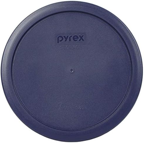 Сменяеми капачки за съхранение на продукти Pyrex (1) 7403-PC 10, (1) 7402-PC 6/7, (1) 7201-PC 4 Сини Кръгли, производство на САЩ
