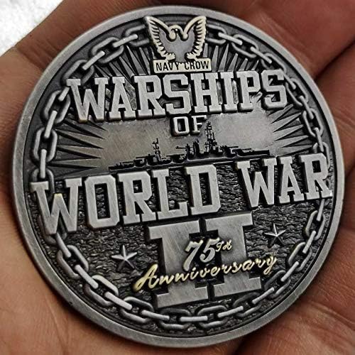 Са подбрани монета на 75-годишнината на USS The Sullivans DD-537 World of Warships на Втората световна война