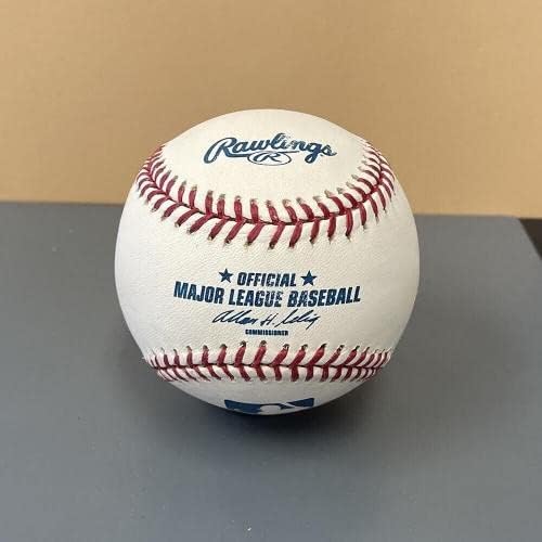 Скот Проктър #43 от Ню Йорк Янкис подписа бейзболен автомобил OMLB Selig с Голограммой B & E - Бейзболни топки с автографи