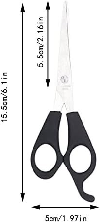 Cmmt99446 2 Опаковки Ножица За Подстригване От Неръждаема Стомана Фризьорски Ножици За Мъже, Жени, Деца, Възрастни Електрически Чанти