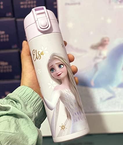 Ежедневно се Наслаждавате на Frozen II Elsa Изолирано Бутилка за Вода от Неръждаема Стомана 510 мл