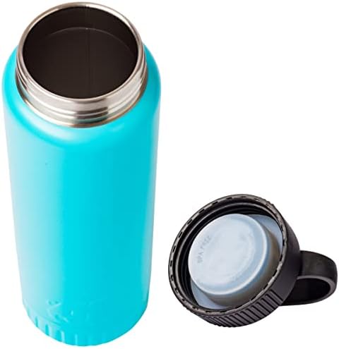 Бутилка за вода Silver Buffalo С Двойни Стени от Неръждаема Стомана с Вакуумна Изолация, 20 Грама, цвят на морска